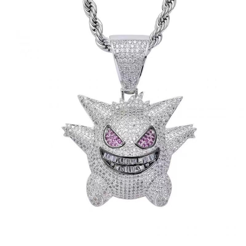 This necklace captures the magic of Gengar. If you're looking for more Pokemon merch, we have it all! Check out our anime merch now—free shipping!