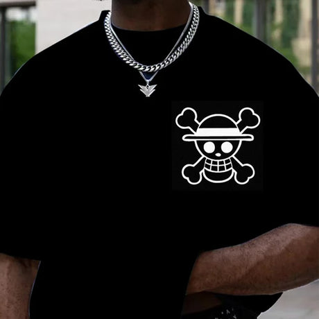 This tee captures the magic of Jolly Roger. If you're looking for more One Piece merch, we have it all! Check out our anime merch now—free shipping!