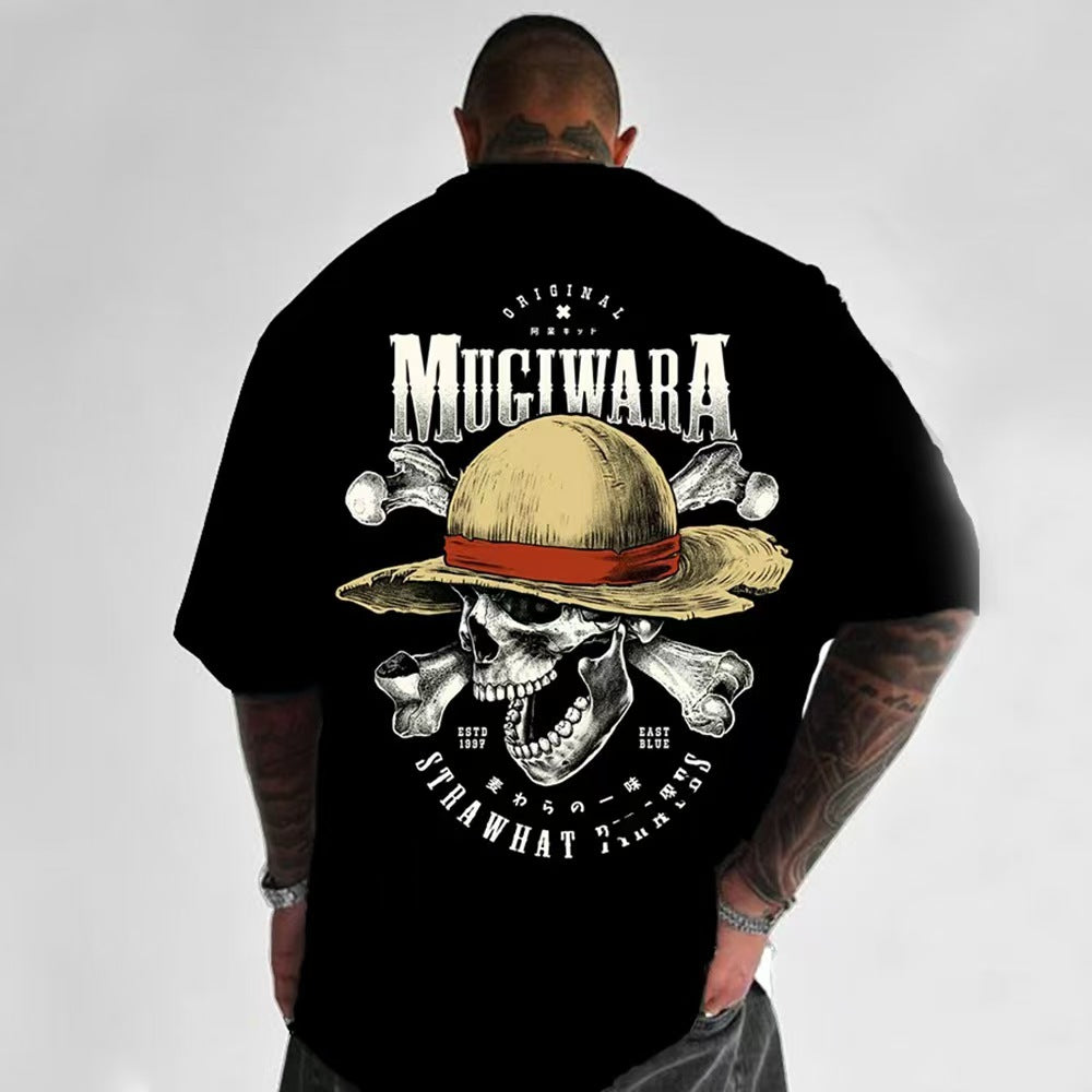 This tee captures the magic of Jolly Roger. If you're looking for more One Piece merch, we have it all! Check out our anime merch now—free shipping!