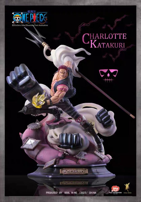 This figurine captures the magic of Charlotte Katakuri. If you're looking for more One Piece merch, we have it all! Check out our anime merch now—free shipping!