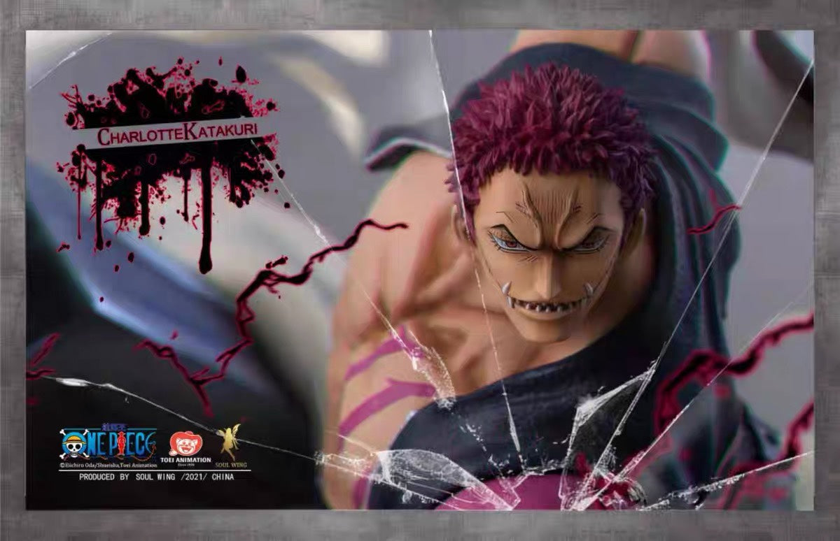 This figurine captures the magic of Charlotte Katakuri. If you're looking for more One Piece merch, we have it all! Check out our anime merch now—free shipping!
