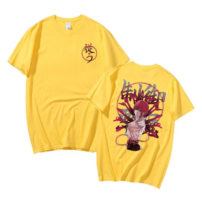 This shirt embodies the spirit of adventure in the world of Chainsaw Man . If you are looking for more Chainsaw Man  Merch, We have it all!| Check out all our Anime Merch now!