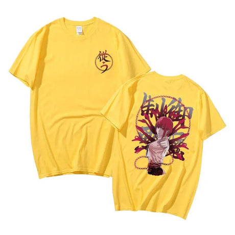 This shirt embodies the spirit of adventure in the world of Chainsaw Man . If you are looking for more Chainsaw Man  Merch, We have it all!| Check out all our Anime Merch now!