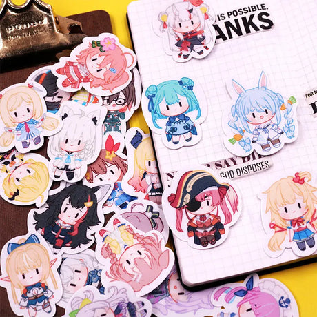 These stickers offer a fun & creative way to show off your love for Hololive. | If you are looking for more Hololive Merch, We have it all! | Check out all our Anime Merch now!