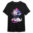 Here at Everythinganimee we have the best anime shirts in the world.
Dive into the electrifying world of retro gaming with the Eros Retro Game Tee, featuring a vibrant and energetic design of Eros, the ultimate gaming companion.