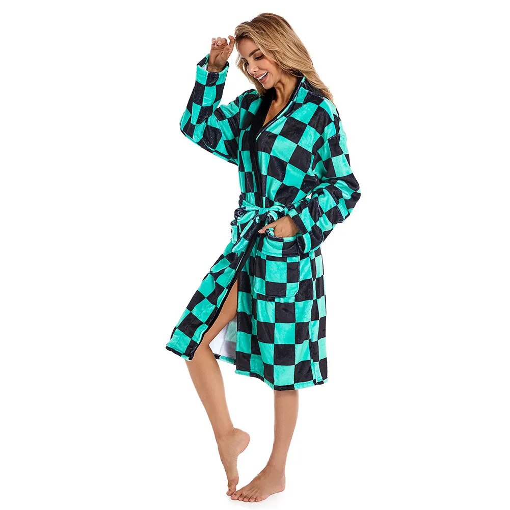 This bathrobe is crafted with meticulous attention to detail and inspired by the beloved of the series. If you are looking for more Demon Slayer Merch, We have it all!| Check out all our Anime Merch now!