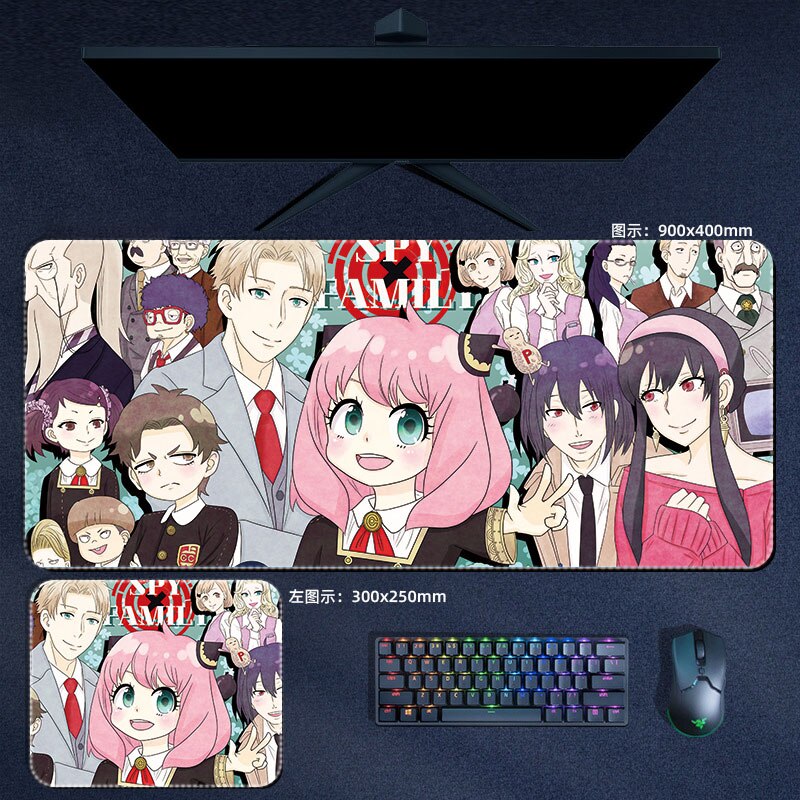 Kawaii Spy X Family Mouse Pads