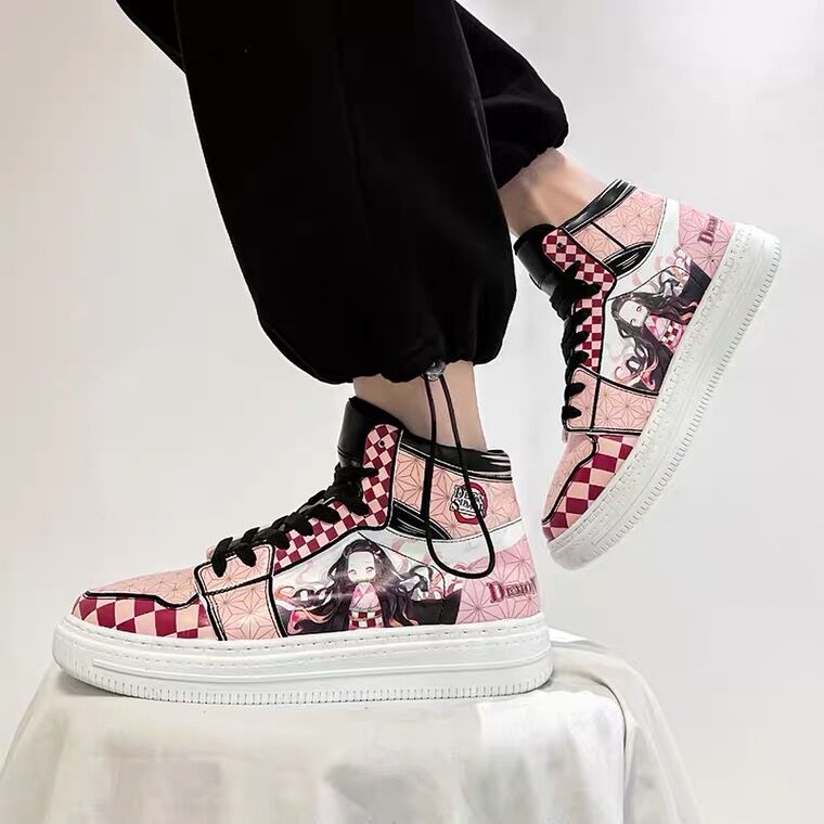 Nezuko Streetwear Cosplay Sneakers