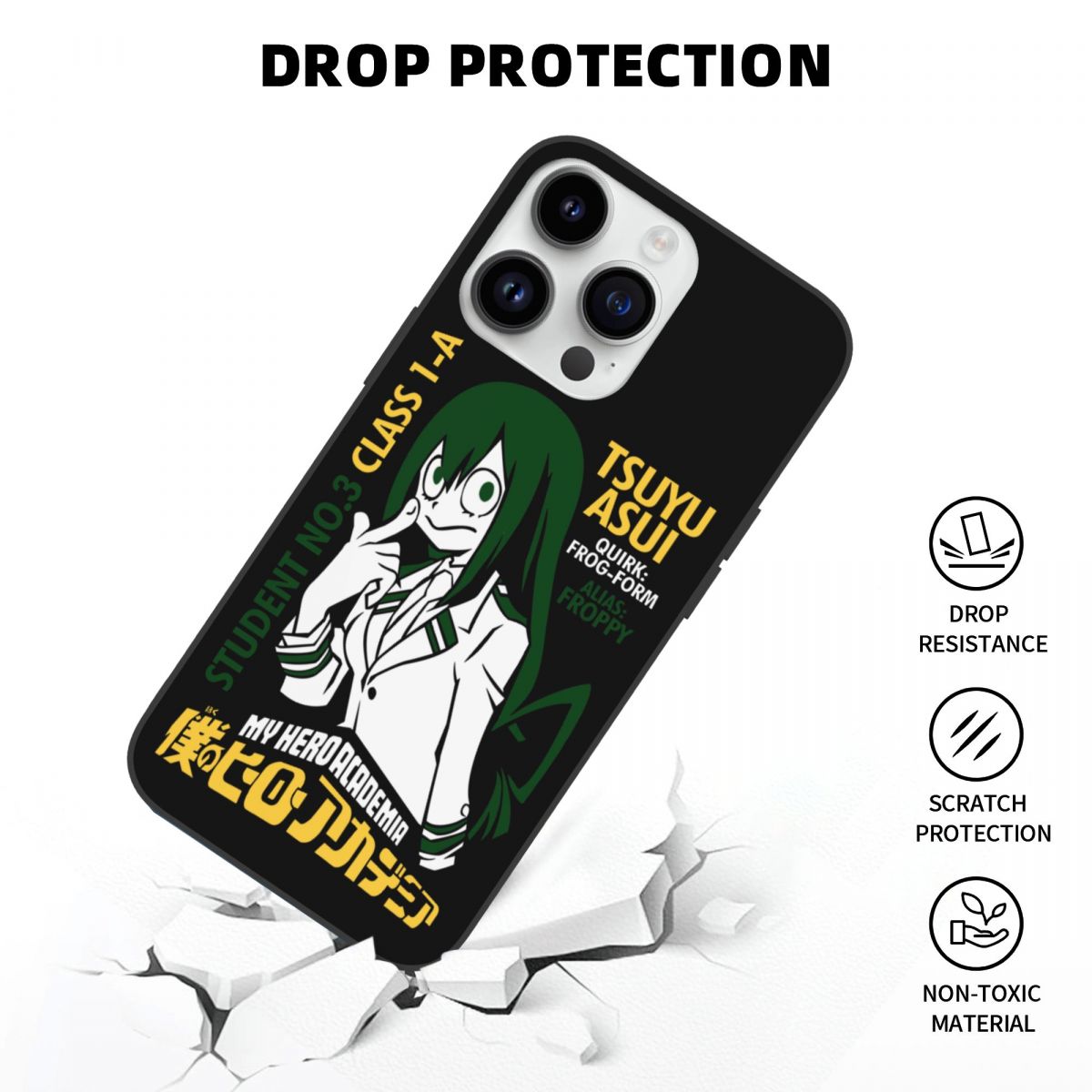 Show of your love with our My Hero Academia Anime iPhone case | If you are looking for more My Hero Academia Merch , We have it all! | Check out all our Anime Merch now!