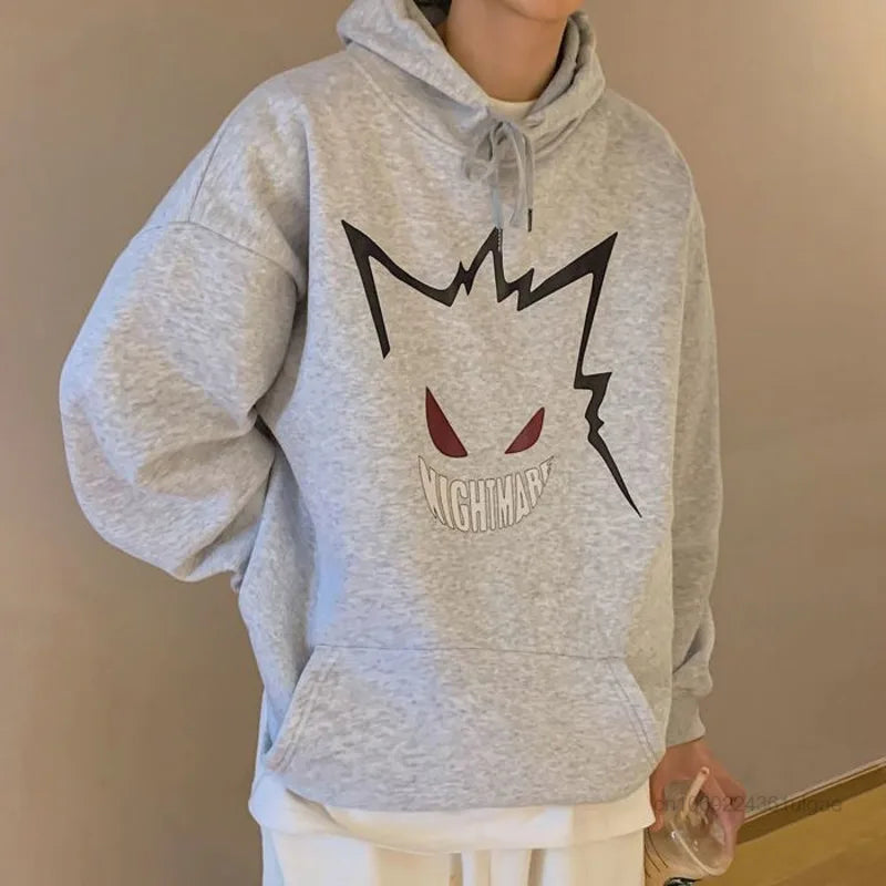 This hoodie captures the magic of Gengar. If you're looking for more Pokemon merch, we have it all! Check out our anime merch now—free shipping!
