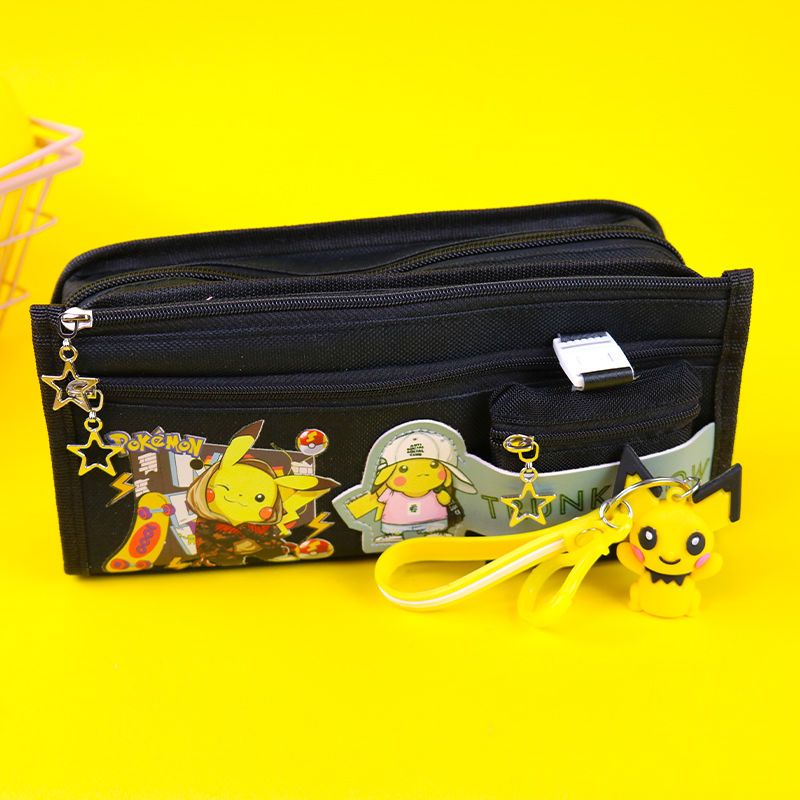 This pencilcase captures the magic of Pokemon. If you're looking for more Pokemon merch, we have it all! Check out our anime merch now—free shipping!