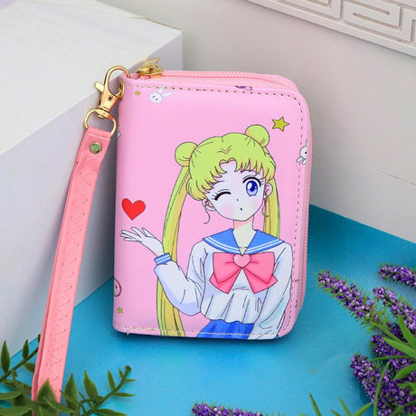 This wallet captures the magic of Usagi Tsukino. If you're looking for more Sailor Moon merch, we have it all! Check out our anime merch now—free shipping!