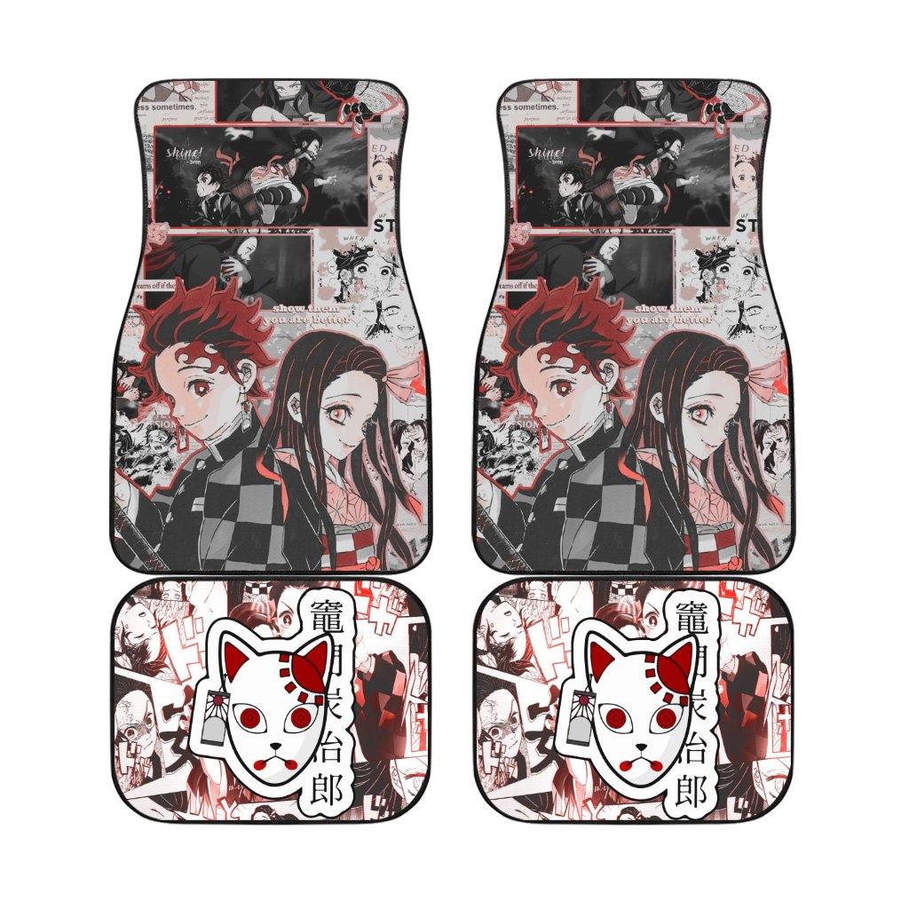 Demon Slayer Car Mats Set
