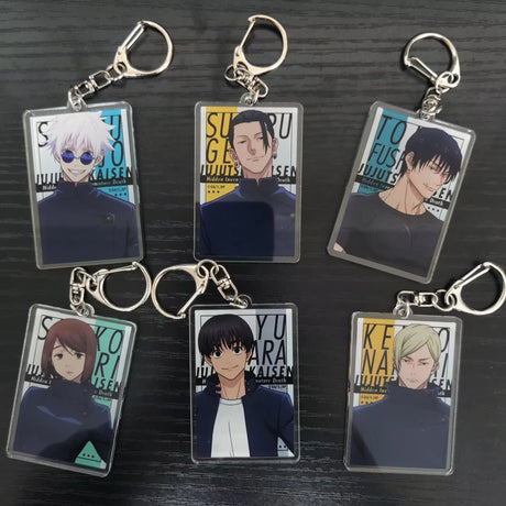 This keychains captures in stunning detail on durable acrylic of your favorite characters. If you are looking for more Jujutsu Kaisen Merch, We have it all! | Check out all our Anime Merch now!
