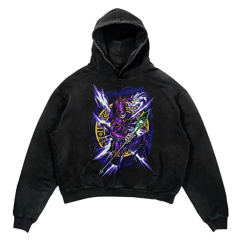 Embrace this hoodie, celebrating the iconic duels and drama beloved by anime fans. | If you are looking for more Yu-Gi-Oh Merch, We have it all! | Check out all our Anime Merch now!
