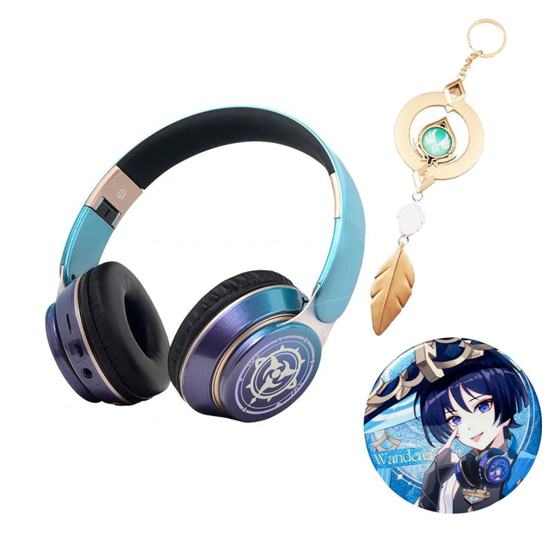 Genshin Impact Magic Theme Wireless Headphones