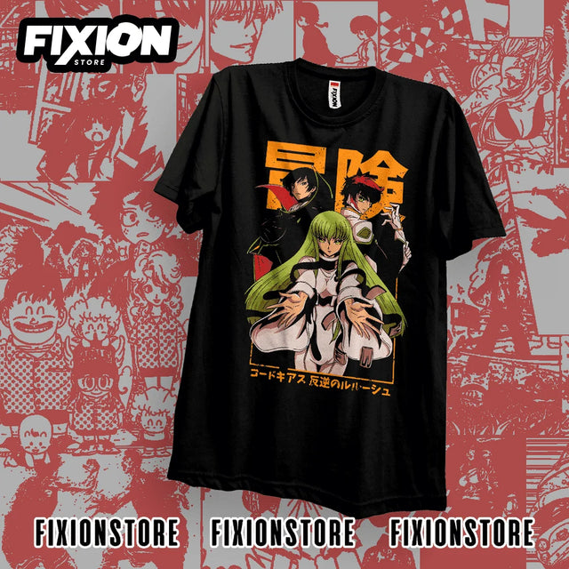 This tee captures the magic of Code Geass. If you're looking for more Code Geass merch, we have it all! Check out our anime merch now—free shipping!