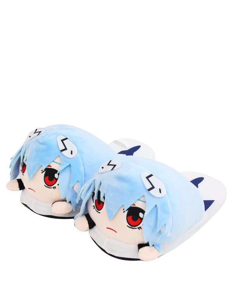 Rei's Sanctuary: NERV-Certified Evangelion Plush Slippers