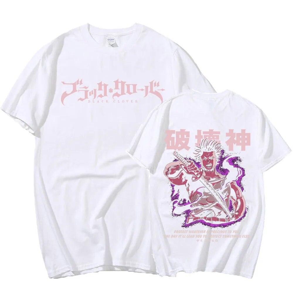This shirt embodies the spirit of adventure in the world of Black Clover. If you are looking for more Black Clover Merch, We have it all!| Check out all our Anime Merch now!