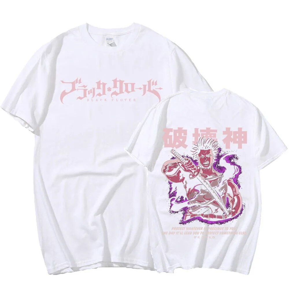 This shirt embodies the spirit of adventure in the world of Black Clover. If you are looking for more Black Clover Merch, We have it all!| Check out all our Anime Merch now! 