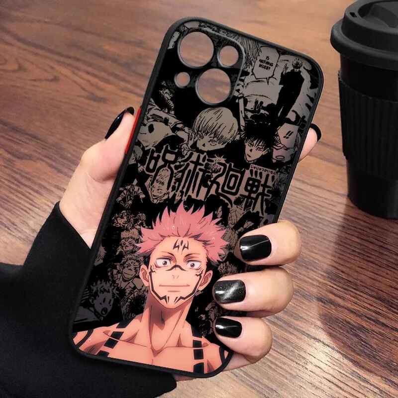 Elevate your phone's style and protection with the Satoru & Sukuna Phone Case | If you are looking for more Jujutsu Kaisen Merch, We have it all| Check out all our Anime Merch now!