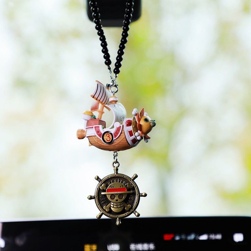 One Piece Car Pendants - Collectible Ship Treasures