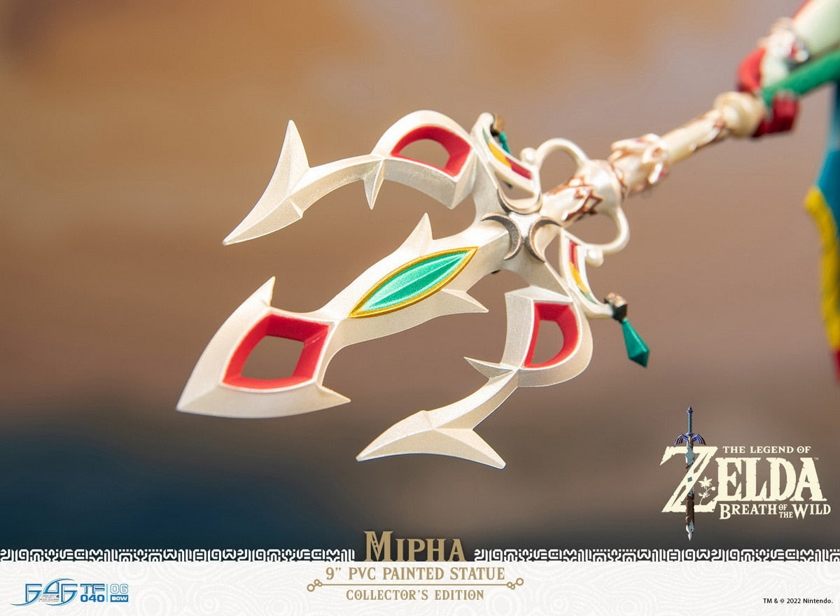 This figurine captures the magic of Mipha. If you're looking for more The Legend of Zelda merch, we have it all! Check out our anime merch now—free shipping!
