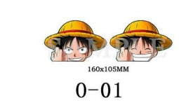 One Piece 3D Stickers