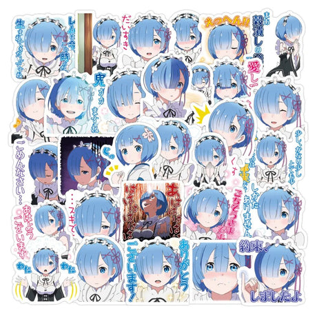 This stickers captures the magic of Re Zero. If you're looking for more Re Zero merch, we have it all! Check out our anime merch now—free shipping!
