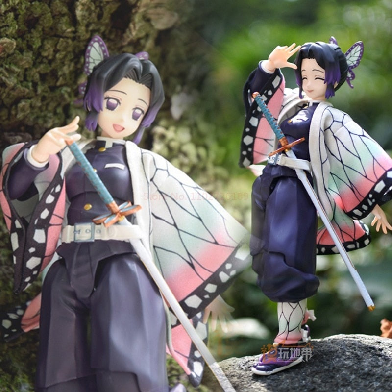This figurine captures the magic of Shinobu Kocho. If you're looking for more Demon Slayer merch, we have it all! Check out our anime merch now—free shipping!