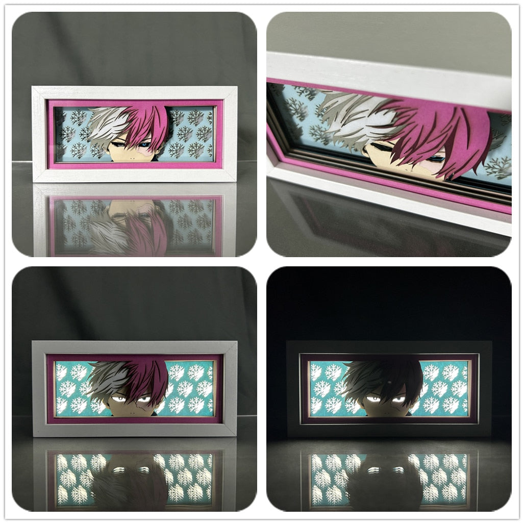 This lightbox captures the magic of My Hero Academia. Love the series? We’ve got tons of MHA merch waiting for you—shop now and enjoy free shipping!