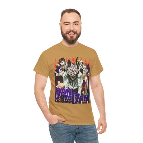 Immerse yourself in this striking Otaku Tee, perfect for anime fans Looking for more Dandadan merch? Explore our full collection of anime merch now!