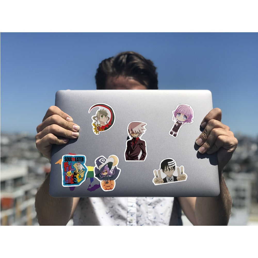 This stickers captures the magic of Soul Eater. If you're looking for more Soul Eater merch, we have it all! Check out our anime merch now—free shipping!