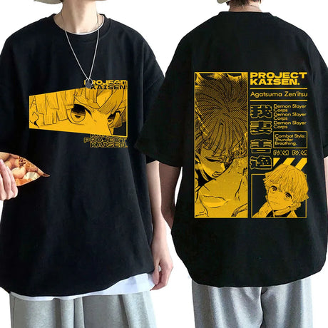 This shirt embodies the spirit of adventure in the world of Demon Slayer. If you are looking for more Demon Slayer Merch, We have it all!| Check out all our Anime Merch now!
