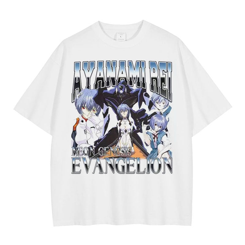 This tees captures the magic of Neon. If you're looking for more Neon Genesis Evangelion merch, we have it all! Check out our anime merch now—free shipping!