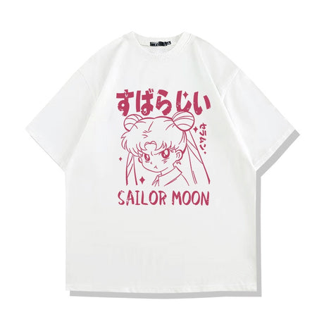 This tee captures the magic of Sailor Moon. If you're looking for more Sailor Moon merch, we have it all! Check out our anime merch now—free shipping!