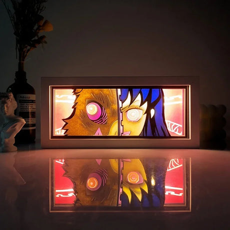 See Inosuke's fierce spirit in this light box, highlighting his boar headgear and wild nature. If you are looking for more Demon Slayer Merch, We have it all! | Check out all our Anime Merch now!