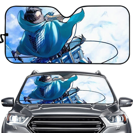 This sunshade captures the power of Attack on Titan. Want more Attack on Titan merch? We’ve got it all. Explore our anime store now—free shipping on everything!
