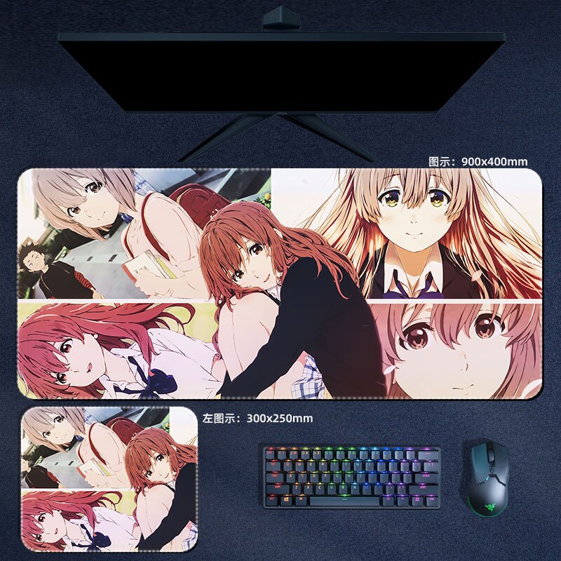 A Silent Voice Mouse Pads