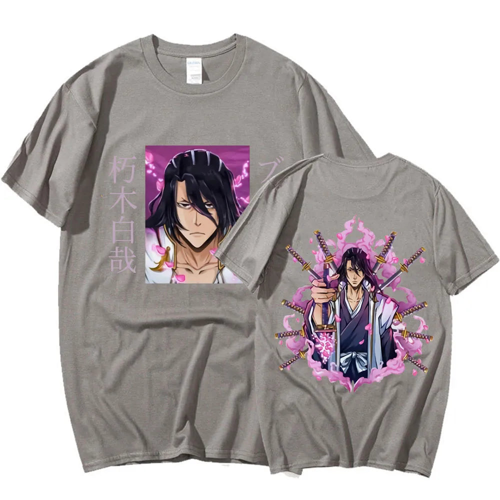 Enter the world of Soul Reapers with our Bleach Byakuya Kuchiki T-Shirt, If you are looking for more Bleach  Merch, We have it all!| Check out all our Anime Merch now!