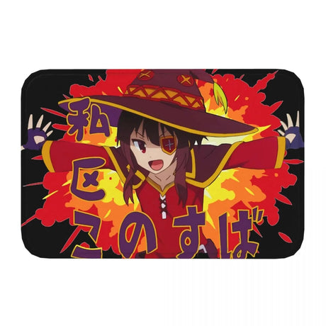 Get your very own Konosuba doormat now! Show of your love for Megumin | If you are looking for more Konosuba Merch, We have it all! | Check out all our Anime Merch now!