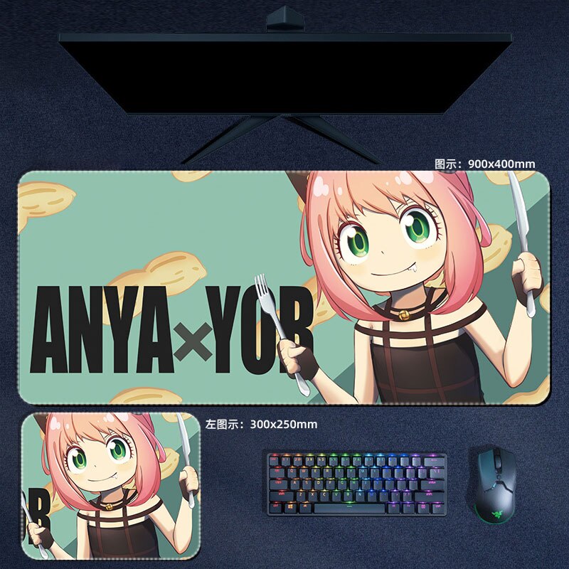 Kawaii Spy X Family Mouse Pads