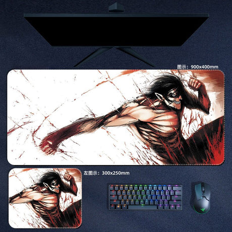 This mousepad captures the magic of  Attack On Titan. Want more Attack On Titan merch? We’ve got it all—check out our anime store now with free shipping!