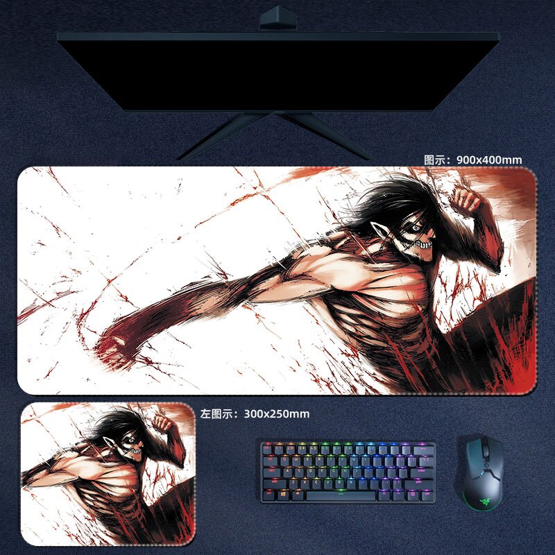 This mousepad captures the magic of  Attack On Titan. Want more Attack On Titan merch? We’ve got it all—check out our anime store now with free shipping!