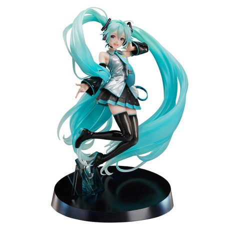 This figurine captures the magic of Hatsune Miku. If you're looking for more Hatsune Miku merch, we have it all! Check out our anime merch now—free shipping!