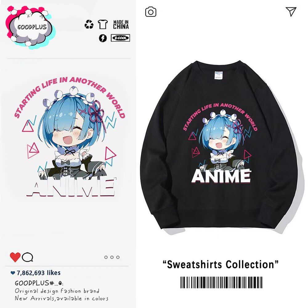 Rem Re:Life In A Different World Sweatshirts