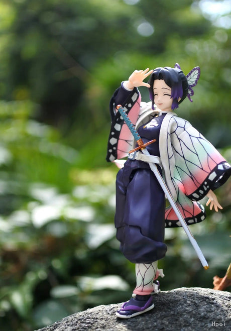 This figurine captures the magic of Shinobu Kocho. If you're looking for more Demon Slayer merch, we have it all! Check out our anime merch now—free shipping!