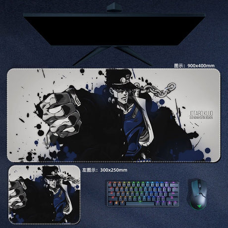 This mousepad captures the magic of JoJo's Bizarre Adventure. Want more merch? We’ve got it all—check out our anime store now with free shipping!