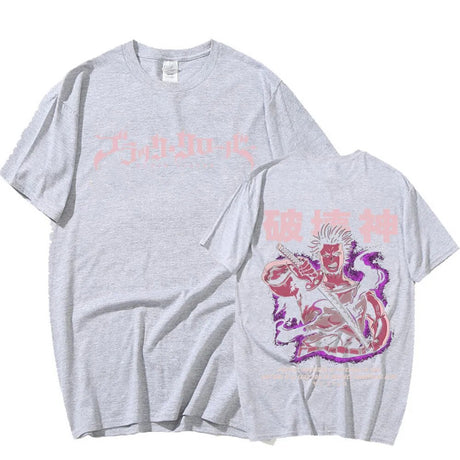 This shirt embodies the spirit of adventure in the world of Black Clover. If you are looking for more Black Clover Merch, We have it all!| Check out all our Anime Merch now!
