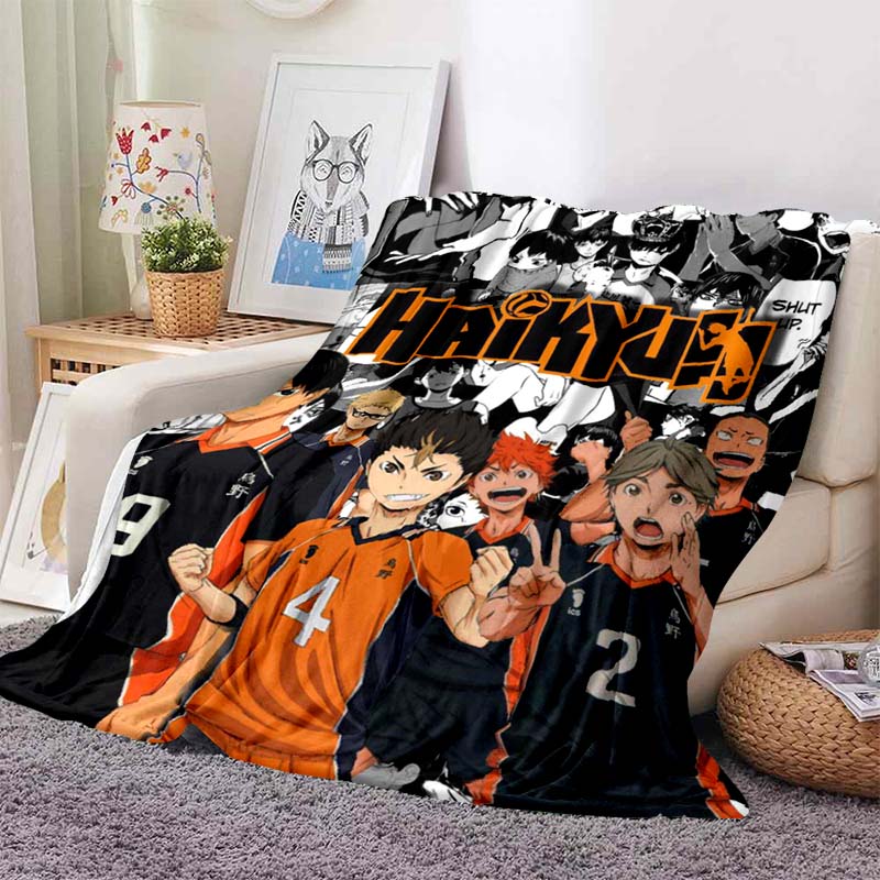 Haikyuu Coral Fleece Plush Blankets